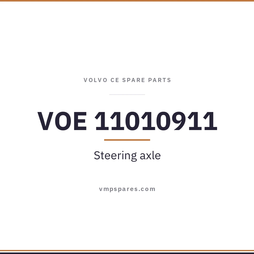 VOE 11010911 – Steering axle