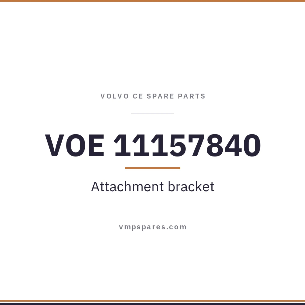 VOE 11157840 – Attachment bracket