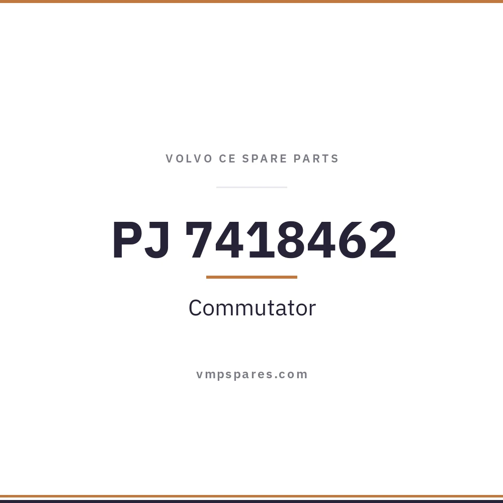 PJ 7418462 – Commutator