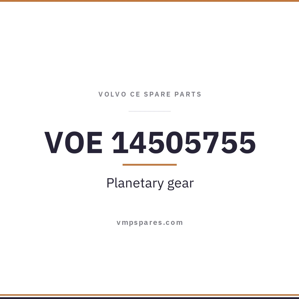 VOE 14505755 – Planetary gear