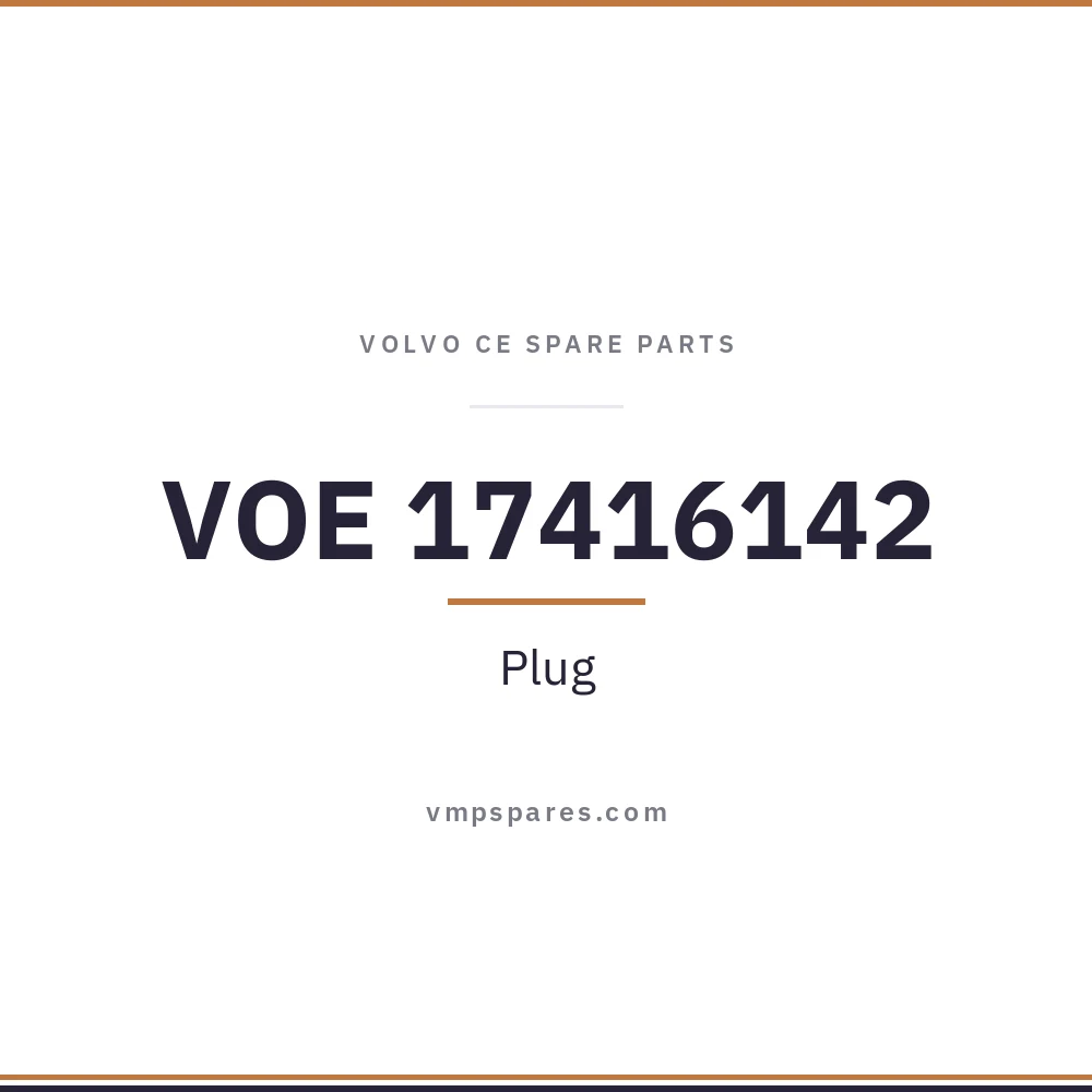 VOE 17416142 – Plug