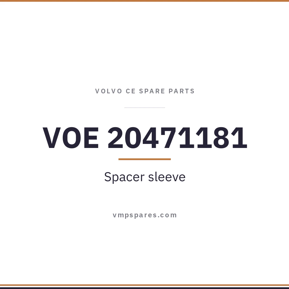 VOE 20471181 – Spacer sleeve