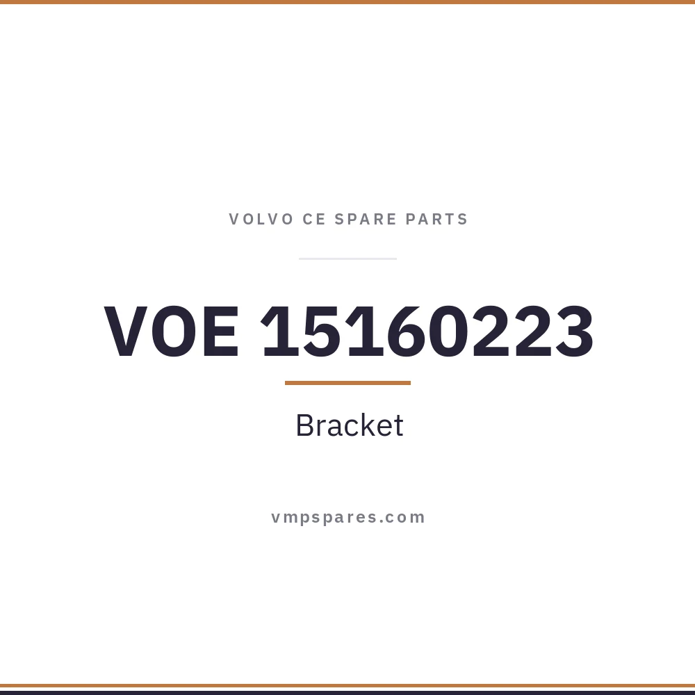 VOE 15160223 – Bracket