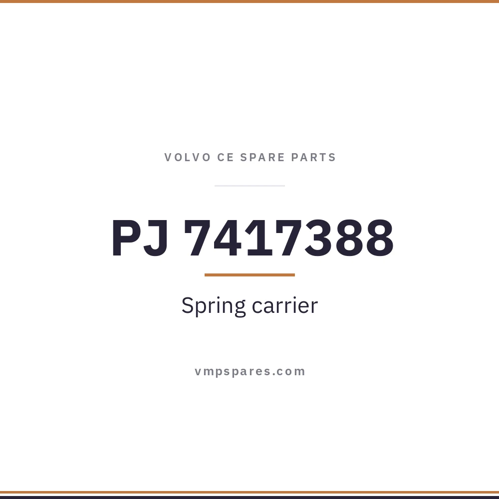 PJ 7417388 – Spring carrier