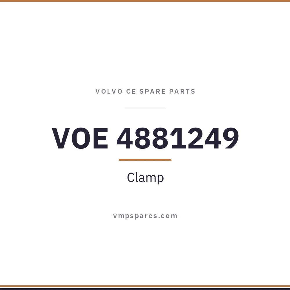 VOE 4881249 – Clamp