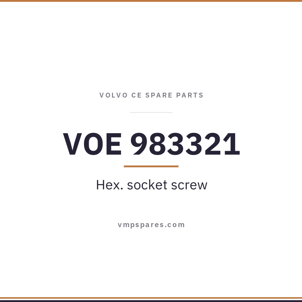 VOE 983321 – Hex. socket screw