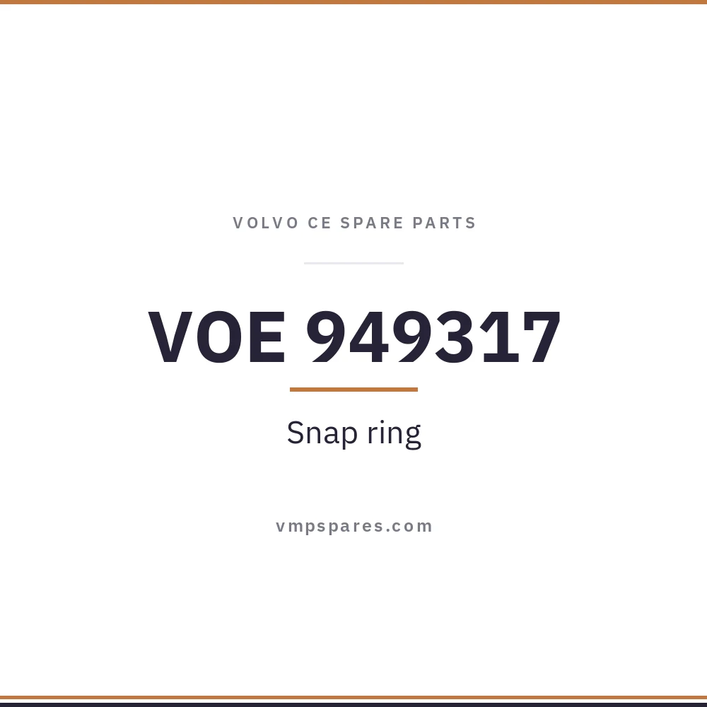 VOE 949317 – Snap ring