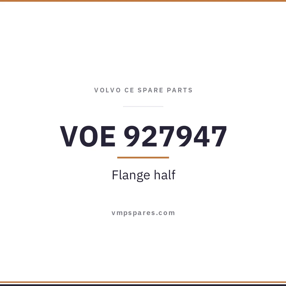 VOE 927947 – Flange half