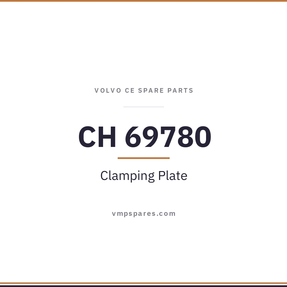 CH 69780 – Clamping Plate