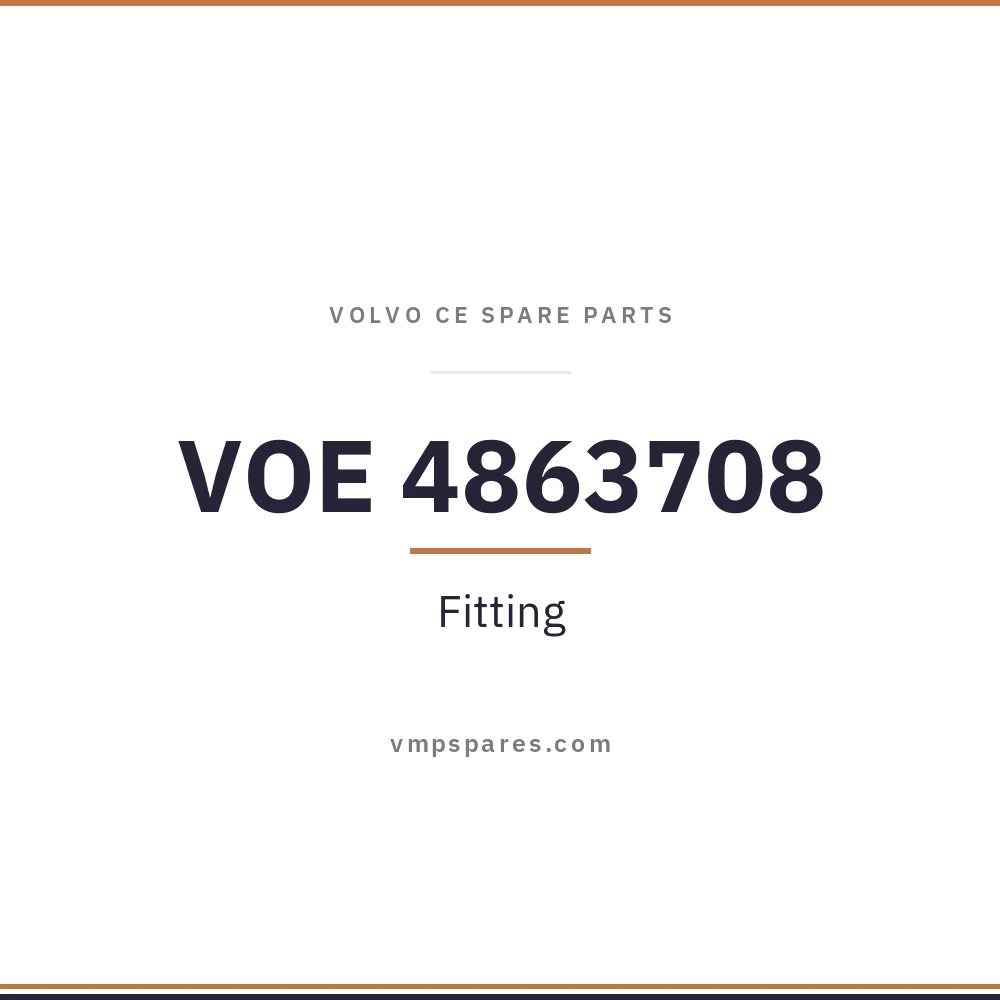 VOE 4863708 – Fitting