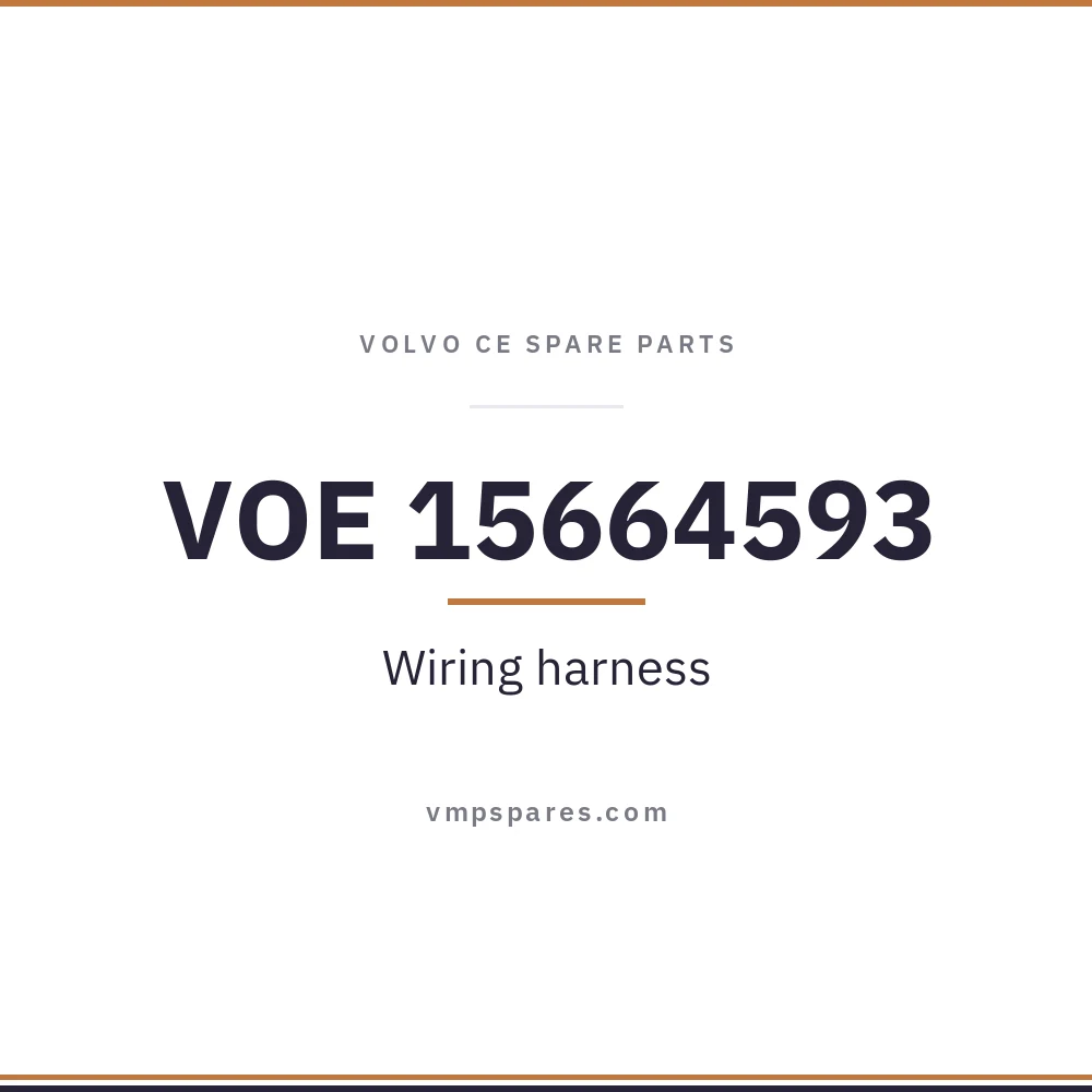 VOE 15664593 – Wiring harness