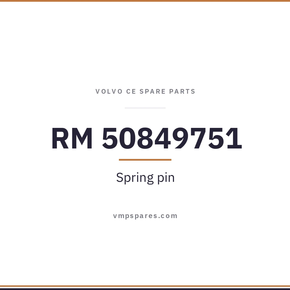 RM 50849751 – Spring pin