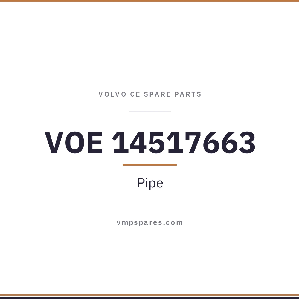 VOE 14517663 – Pipe