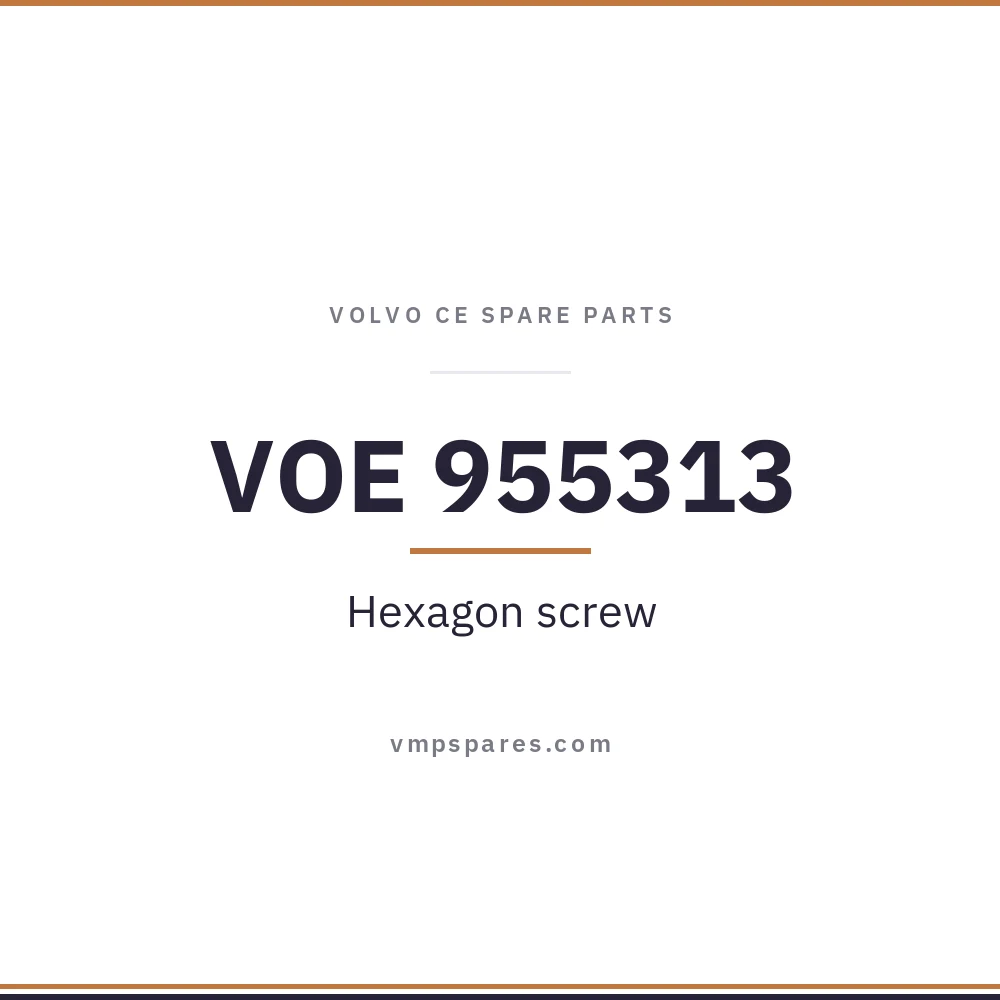 VOE 955313 – Hexagon screw