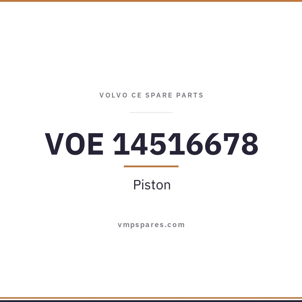 VOE 14516678 – Piston