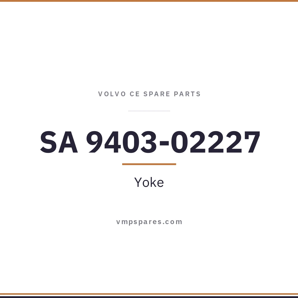 SA 9403-02227 – Yoke