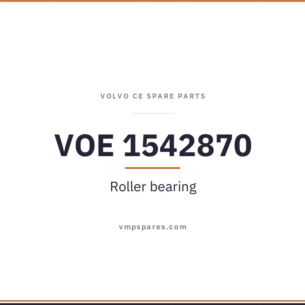 VOE 1542870 – Roller bearing