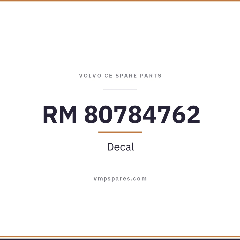 RM 80784762 – Decal