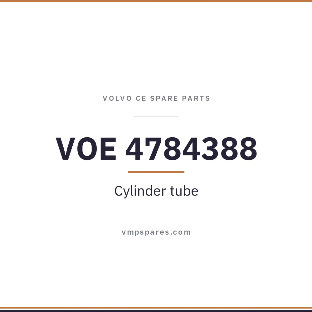 VOE 4784388 – Cylinder tube
