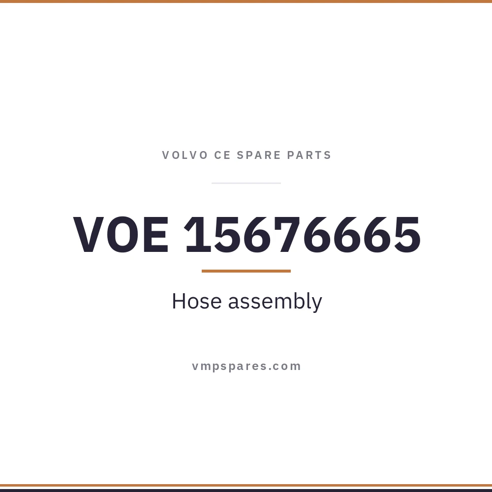 VOE 15676665 – Hose assembly