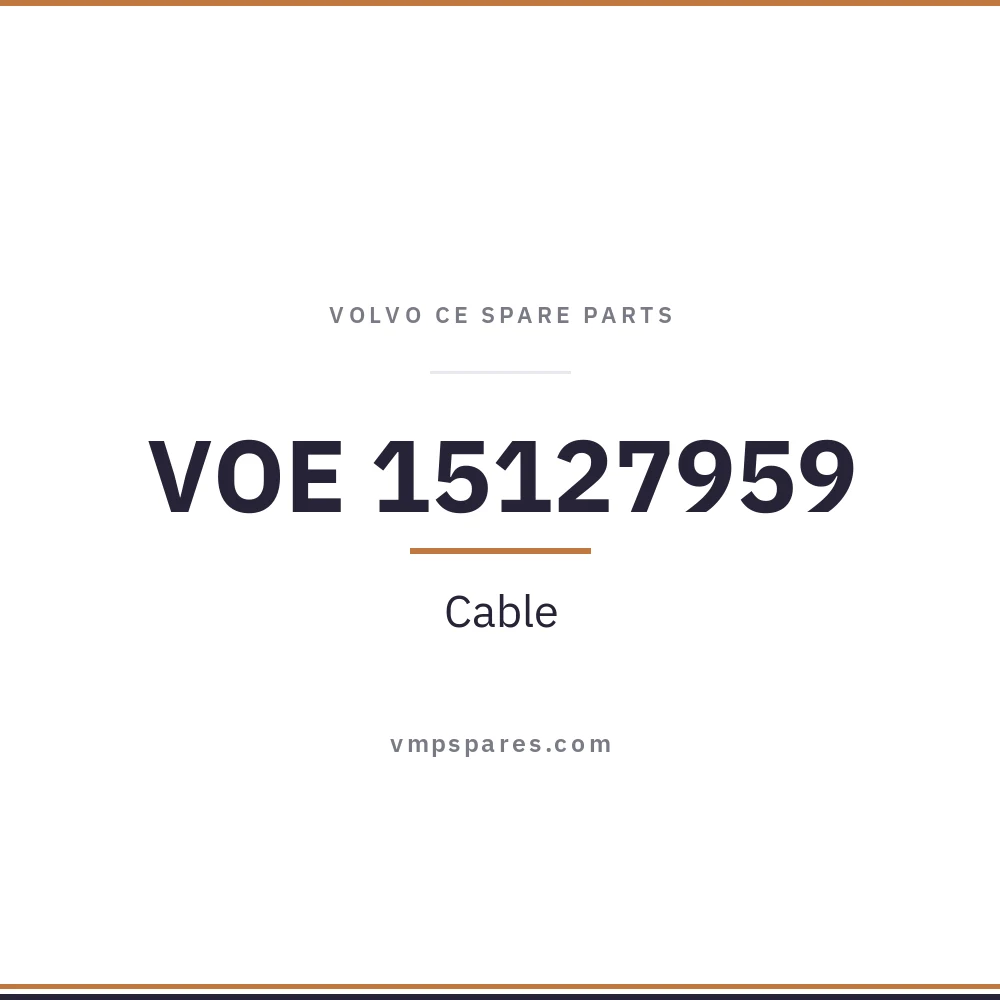 VOE 15127959 – Cable