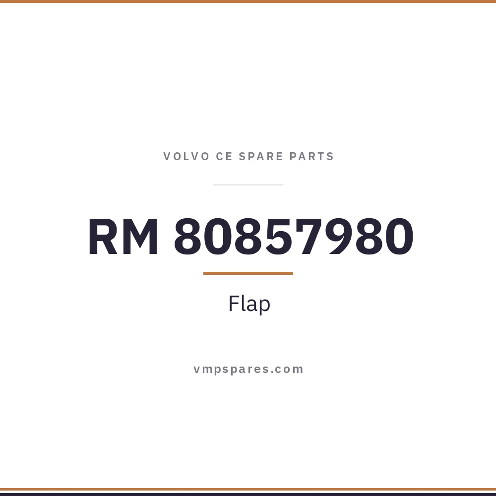 RM 80857980 – Flap