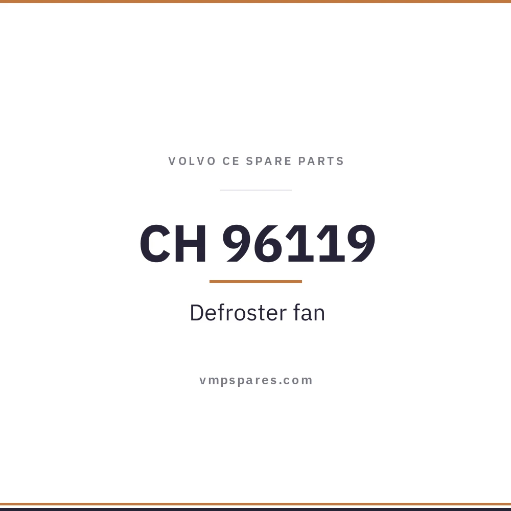 CH 96119 – Defroster fan