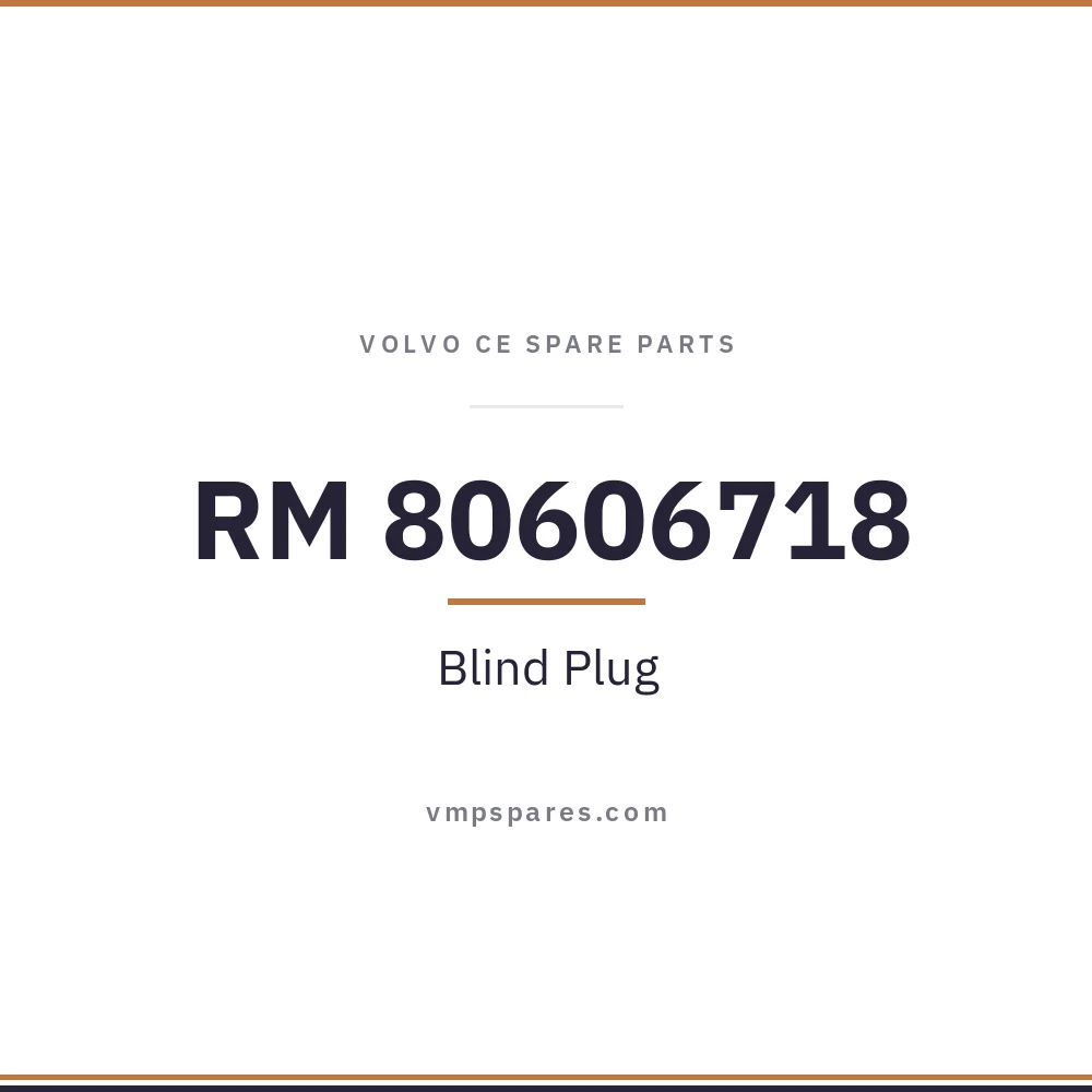 RM 80606718 – Blind Plug