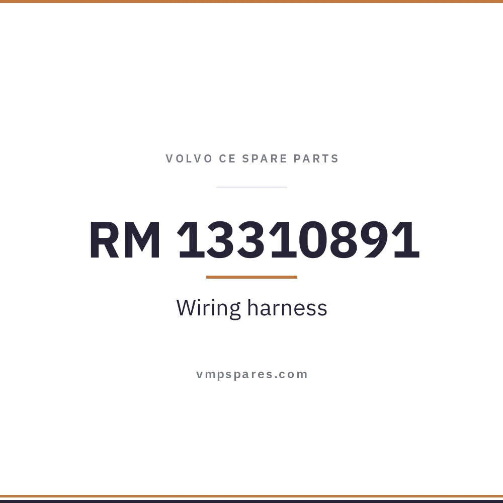 RM 13310891 – Wiring harness