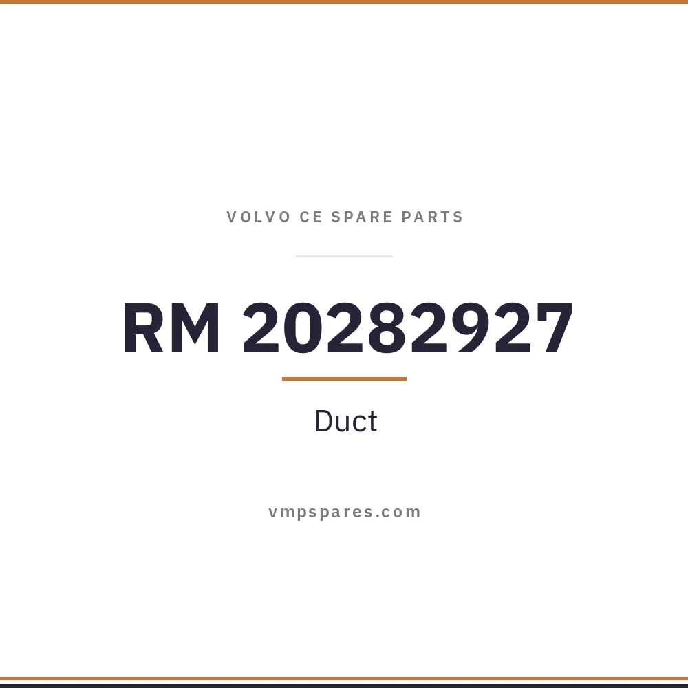 RM 20282927 – Duct