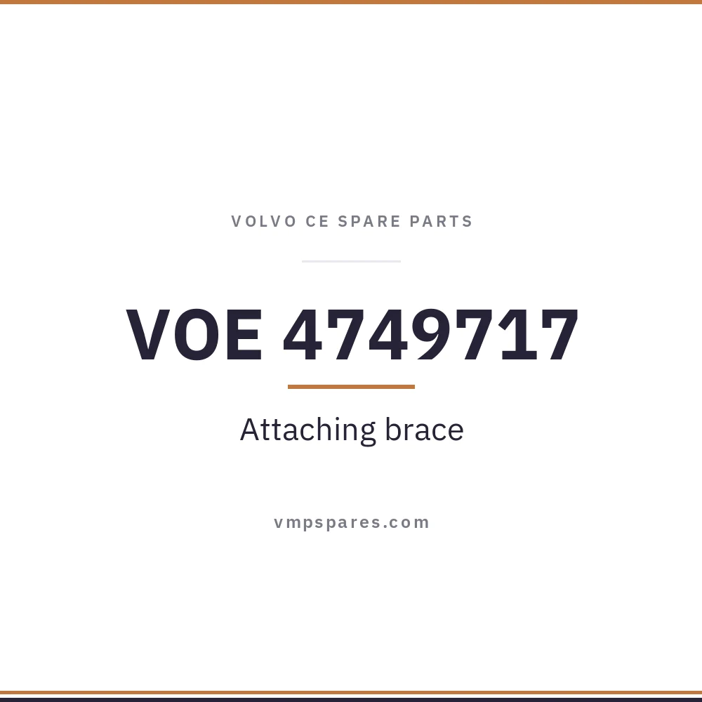 VOE 4749717 – Attaching brace