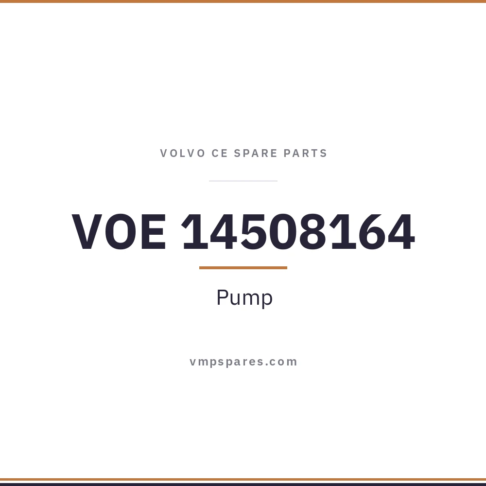 VOE 14508164 – Pump