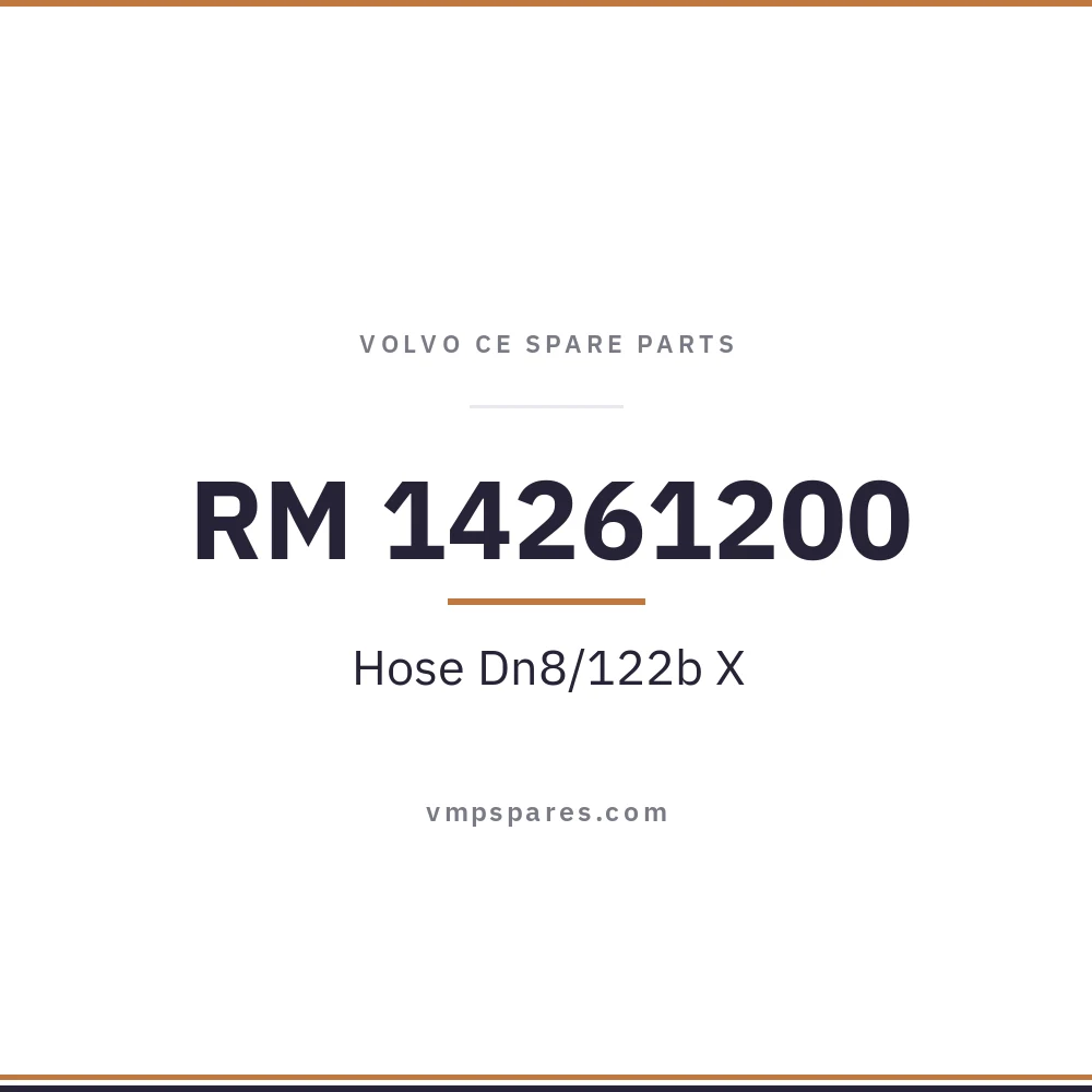 RM 14261200 – Hose Dn8/122b X
