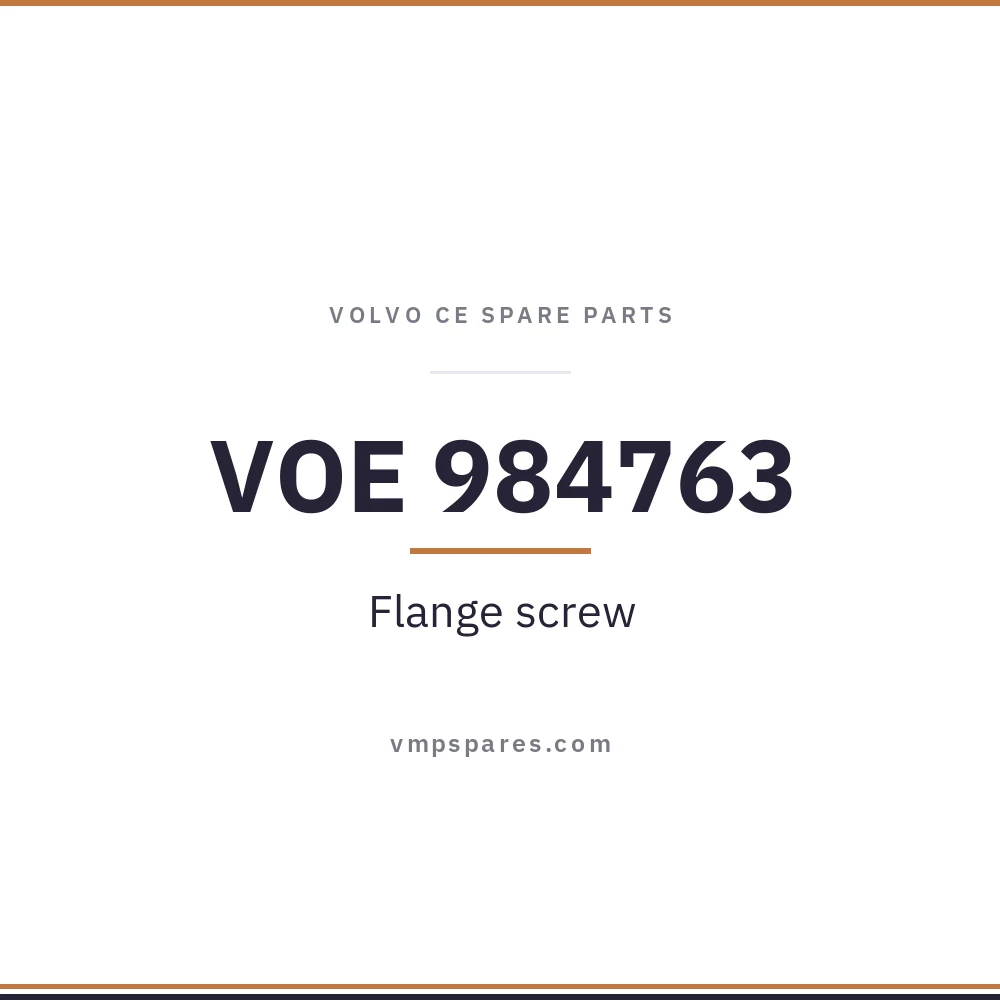 VOE 984763 – Flange screw