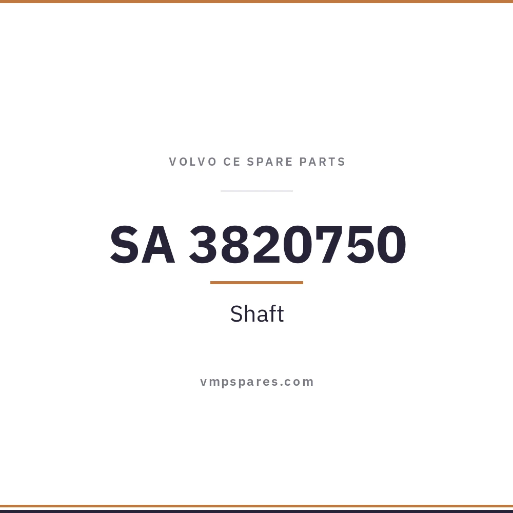 SA 3820750 – Shaft