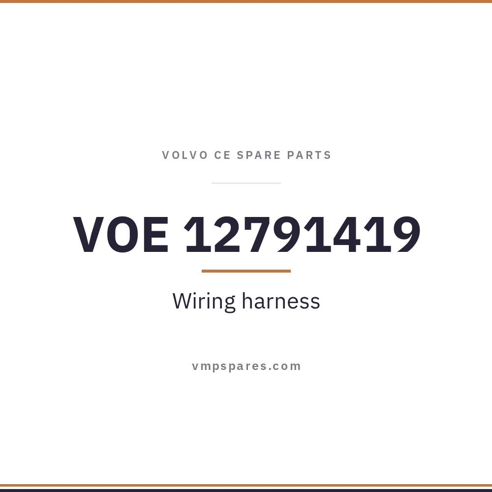 VOE 12791419 – Wiring harness