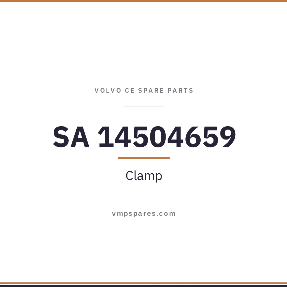 SA 14504659 – Clamp