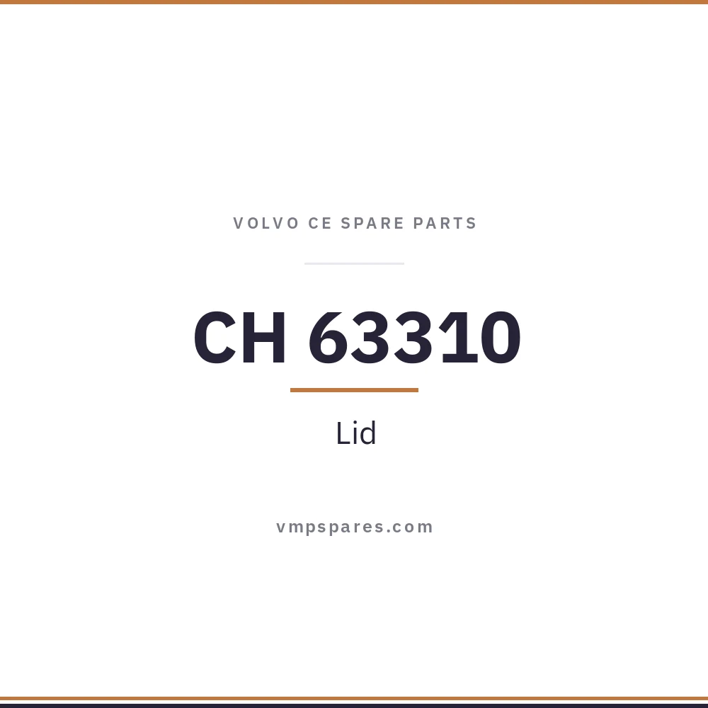 CH 63310 – Lid