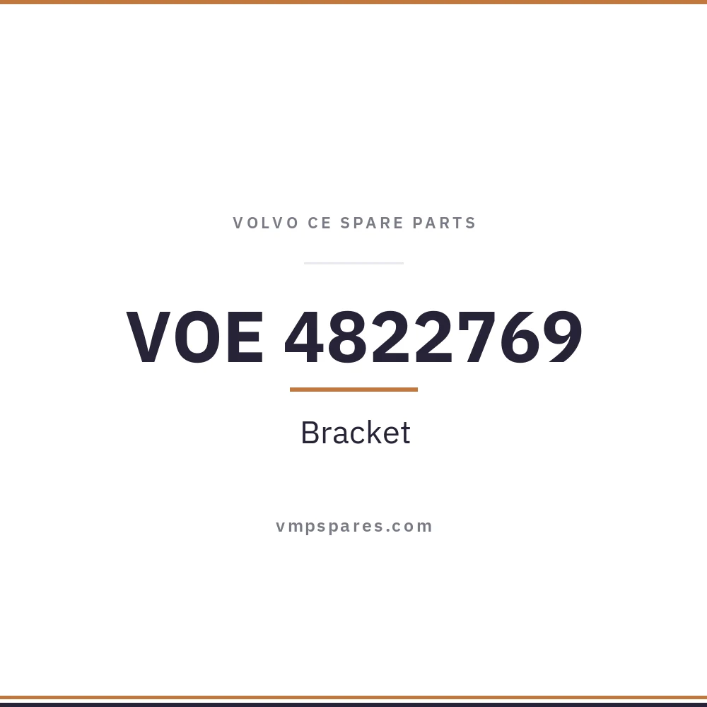 VOE 4822769 – Bracket