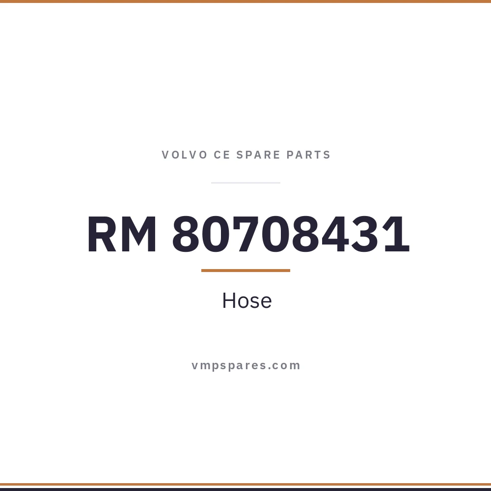 RM 80708431 – Hose