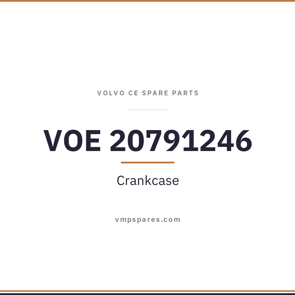 VOE 20791246 – Crankcase