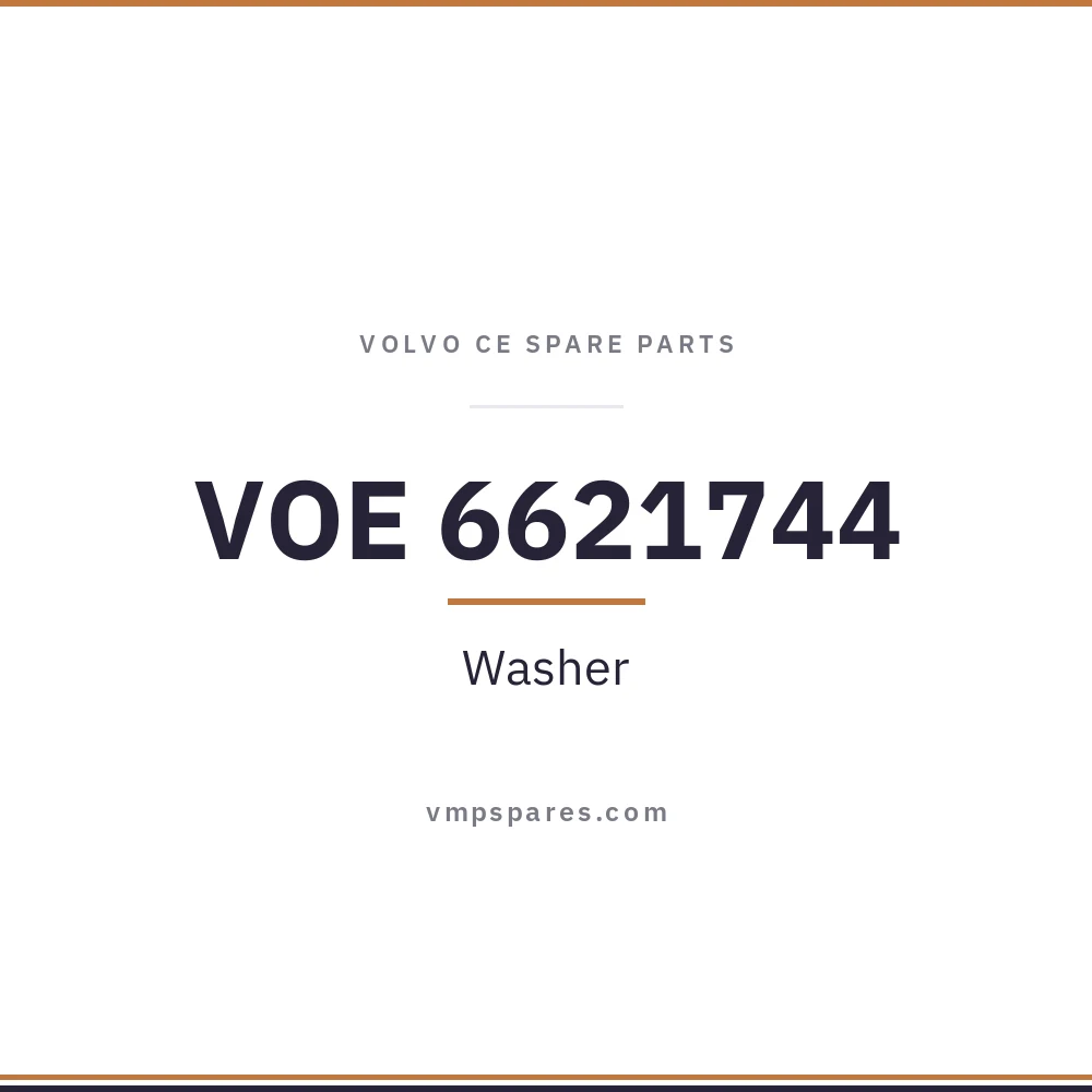 VOE 6621744 – Washer