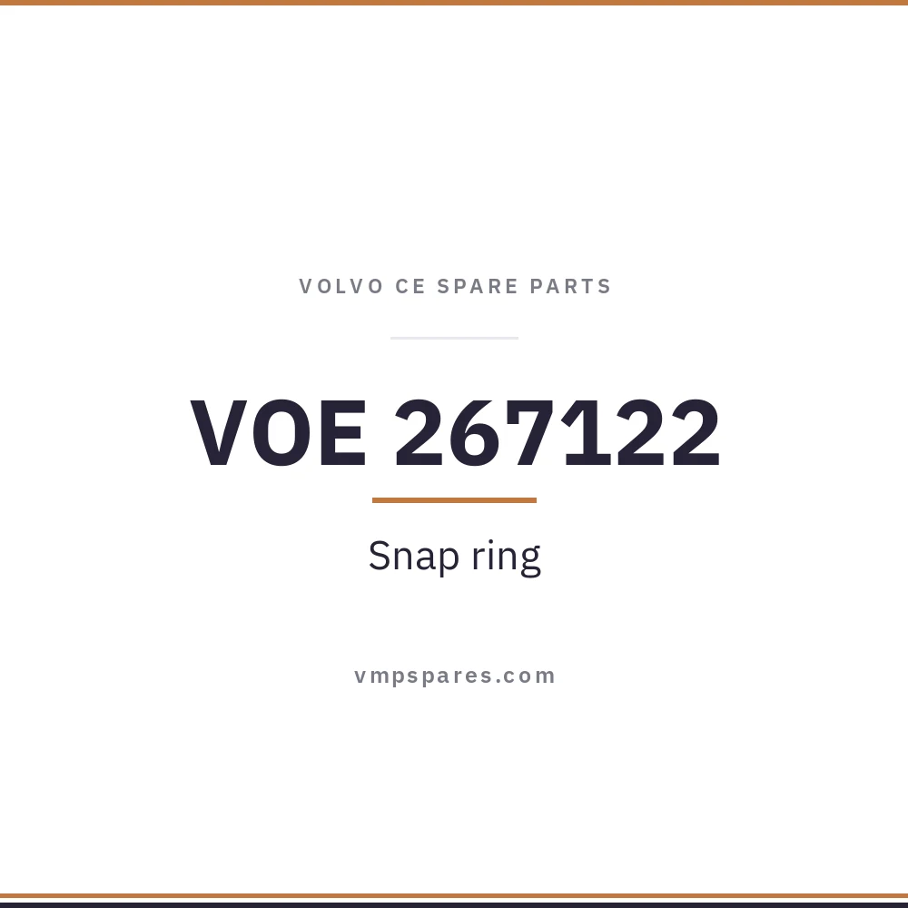VOE 267122 – Snap ring