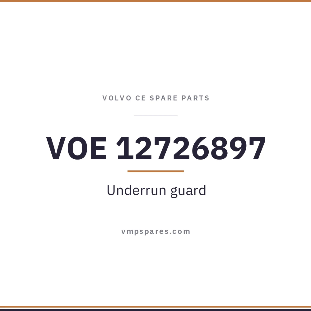 VOE 12726897 – Underrun guard