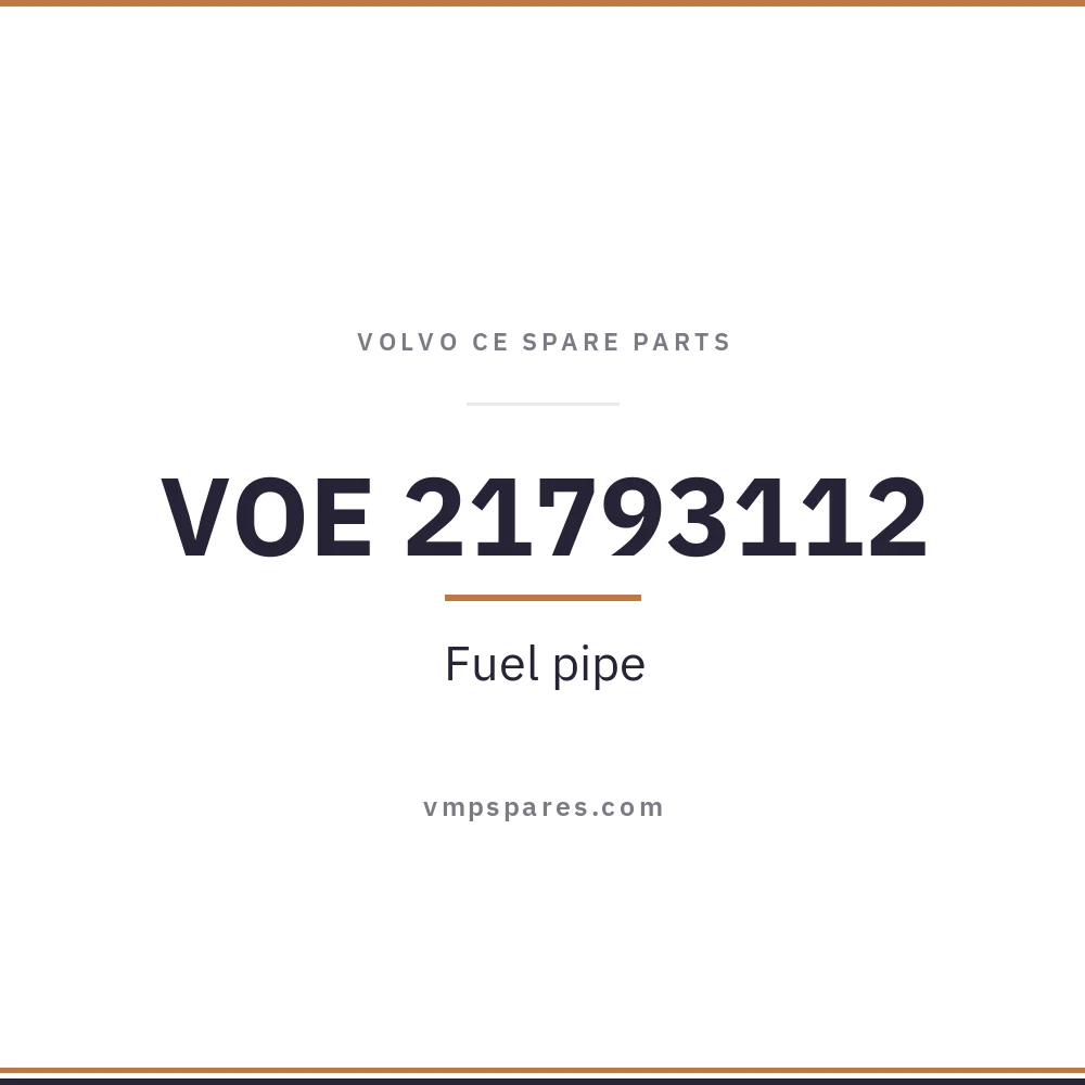 VOE 21793112 – Fuel pipe
