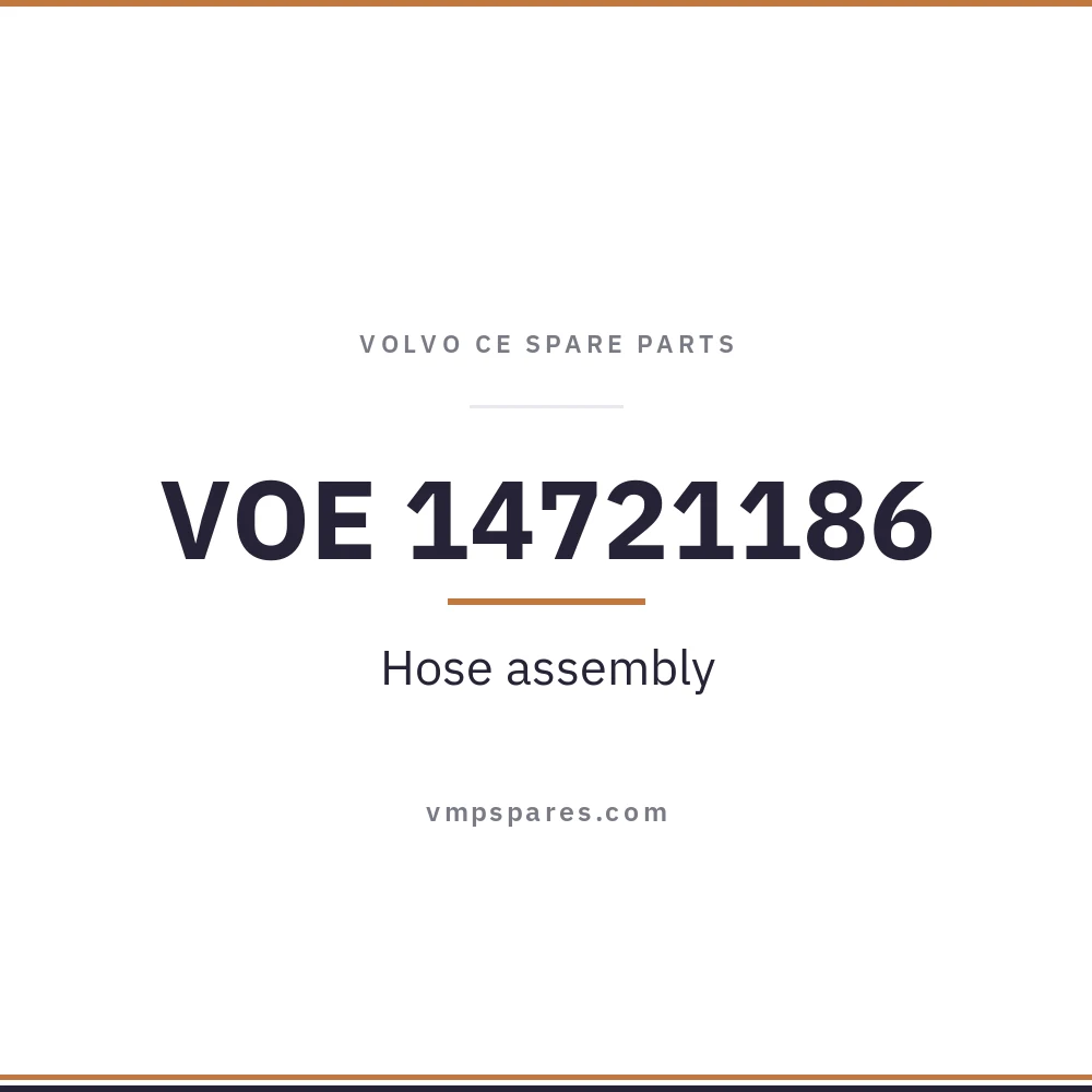VOE 14721186 – Hose assembly