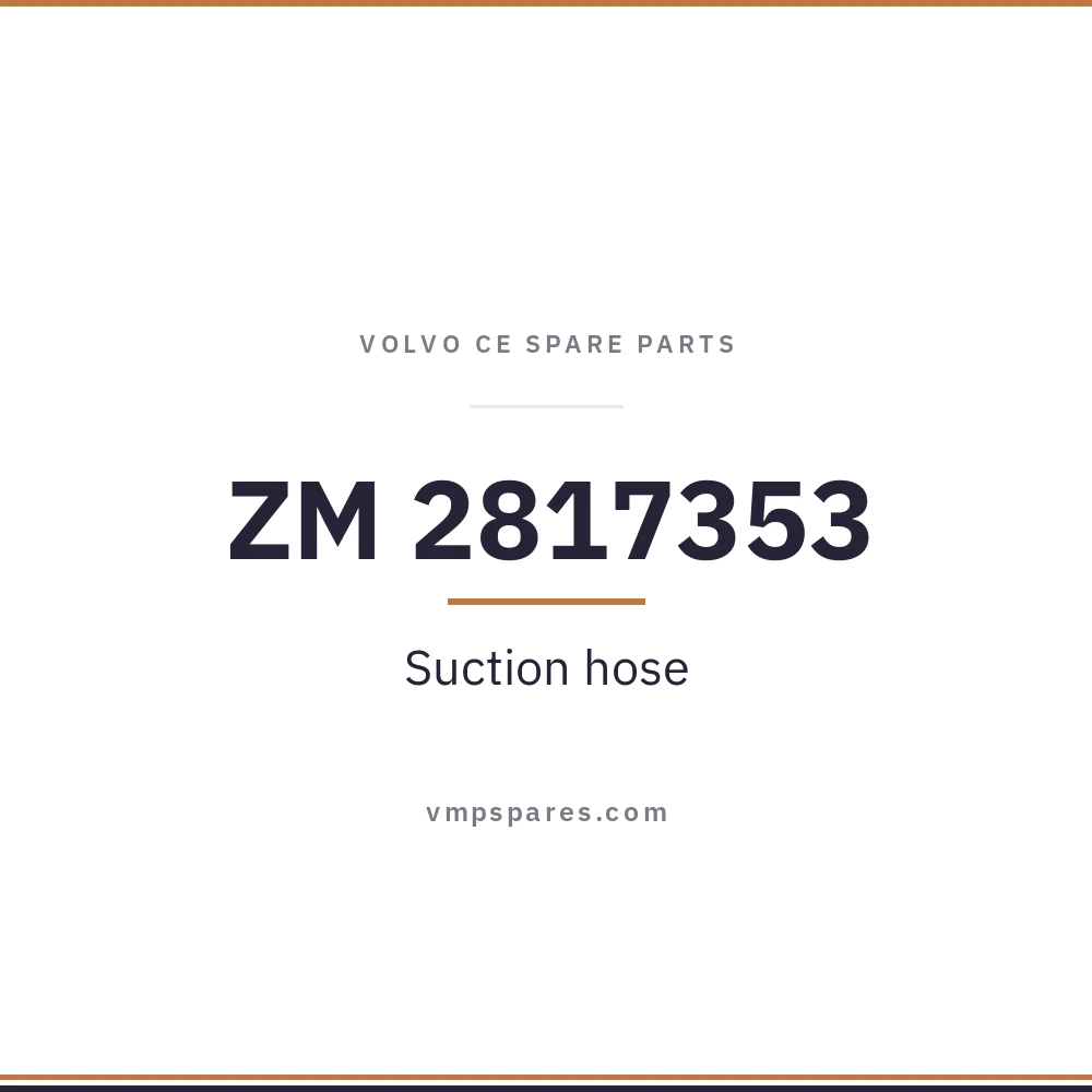 ZM 2817353 – Suction hose