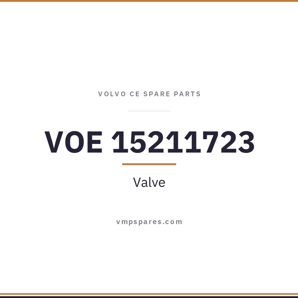 VOE 15211723 – Valve