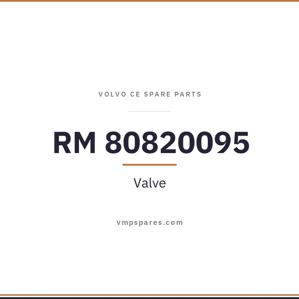 RM 80820095 – Valve
