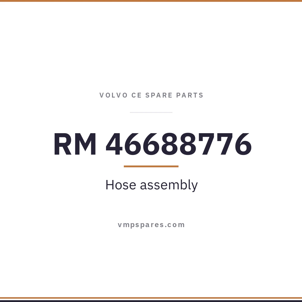 RM 46688776 – Hose assembly
